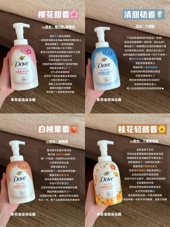 多芬泡泡型的沐浴乳！💰21