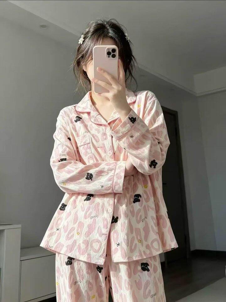 长袖睡衣