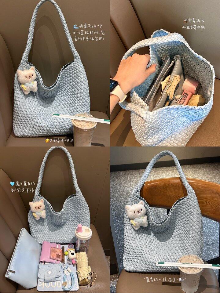 𝐚𝐯𝐢𝐚编织托特包！💰107