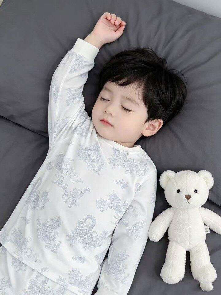 卓儿7A抗菌100%棉秋冬家居服套装！💰69