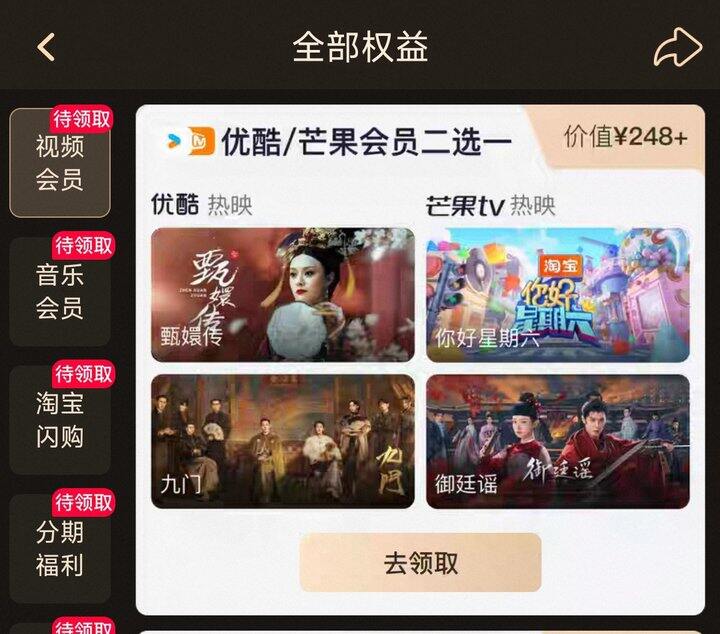 出88VIP权益