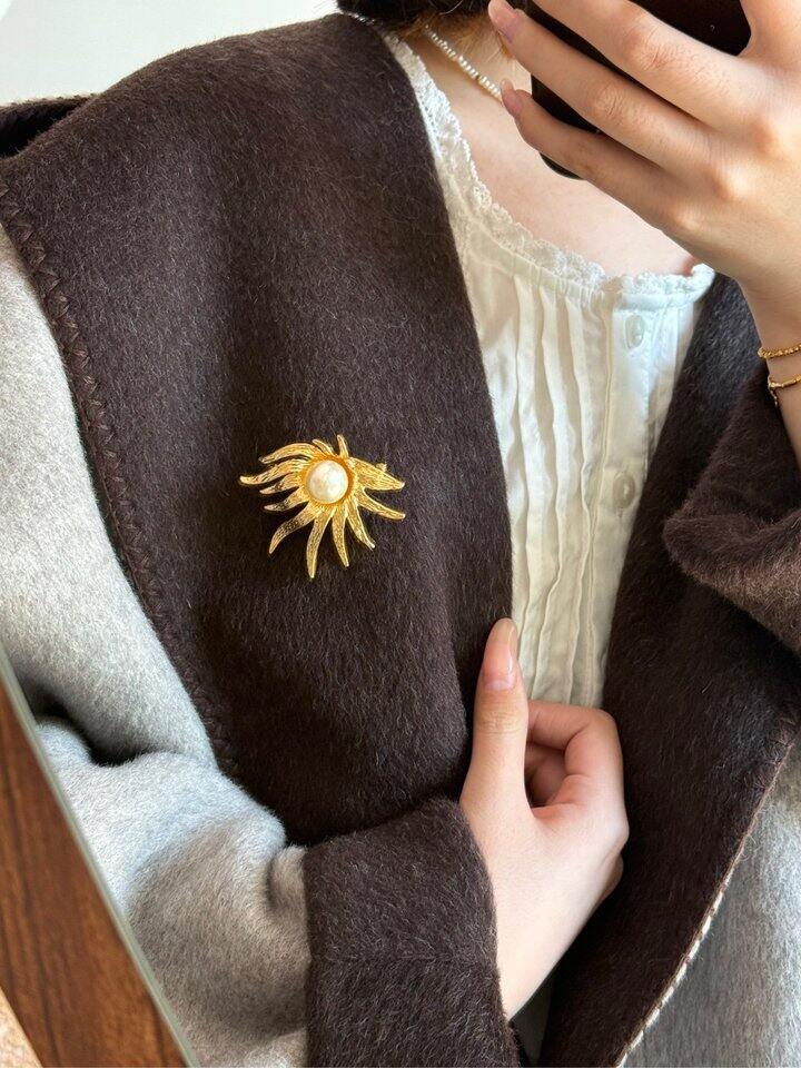 胸针1号上身