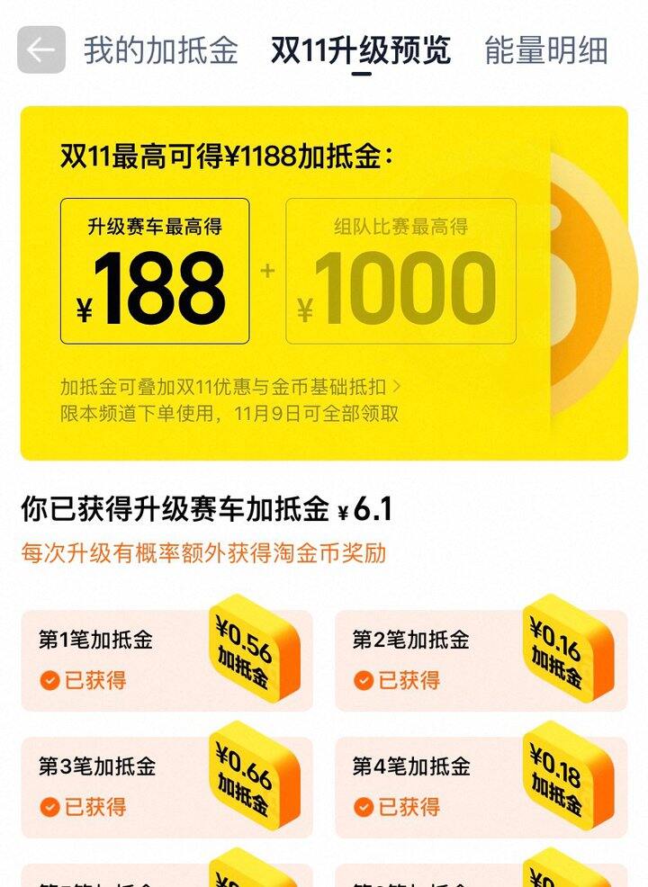 淘金币加抵金