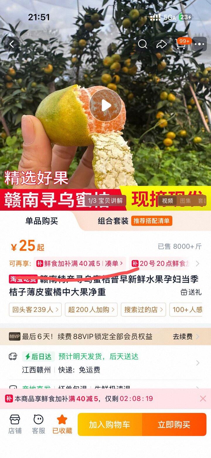 咱们家蜜橘有红包的宝可以冲了