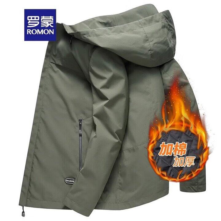 罗蒙 加厚夹克外套💰79
