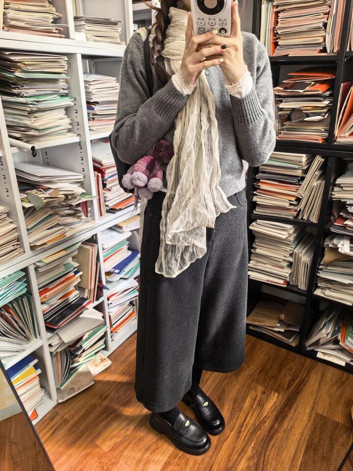 今晚八点🕗 羊毛毛呢加绒八分裤