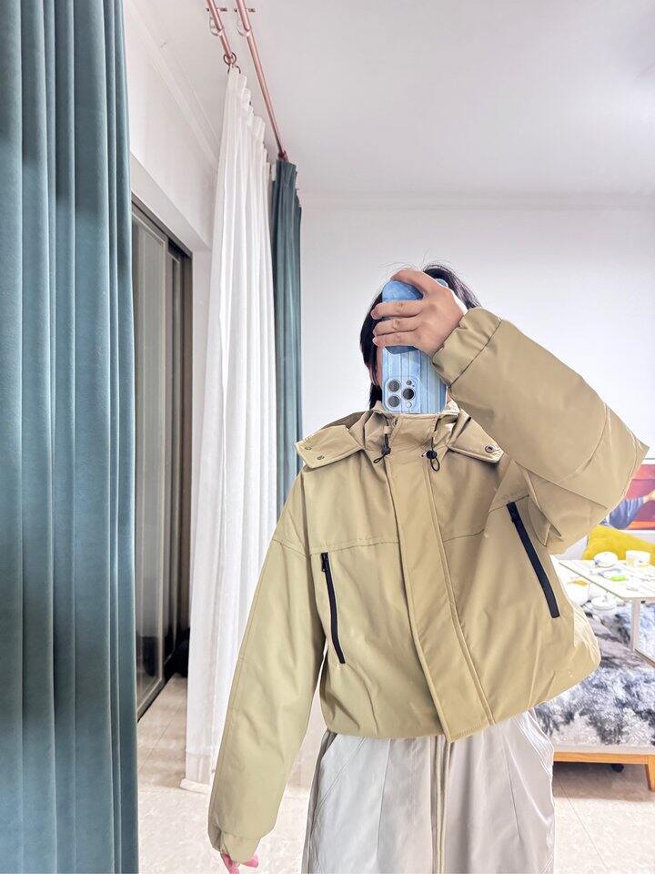 短款夹棉外套，可以买