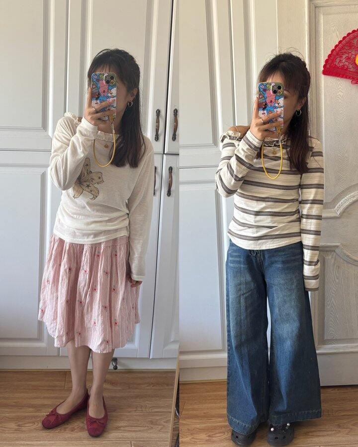 長袖ootd