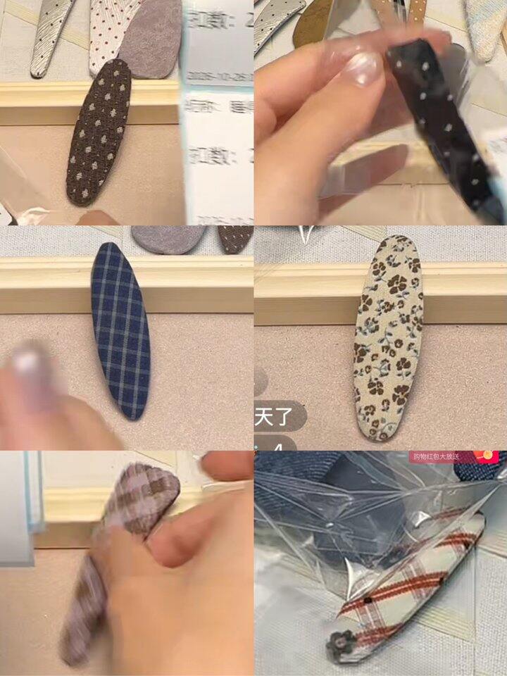 12米6个秋冬款发夹