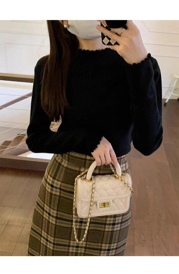 安利一款半高领打底衫