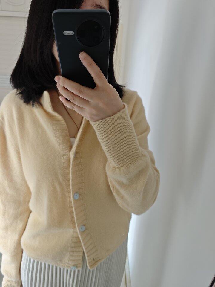 最近穿的羊绒