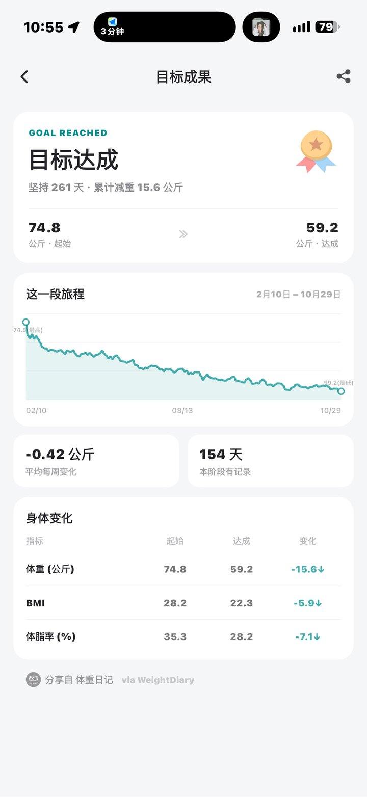 第三个目标达成✌️