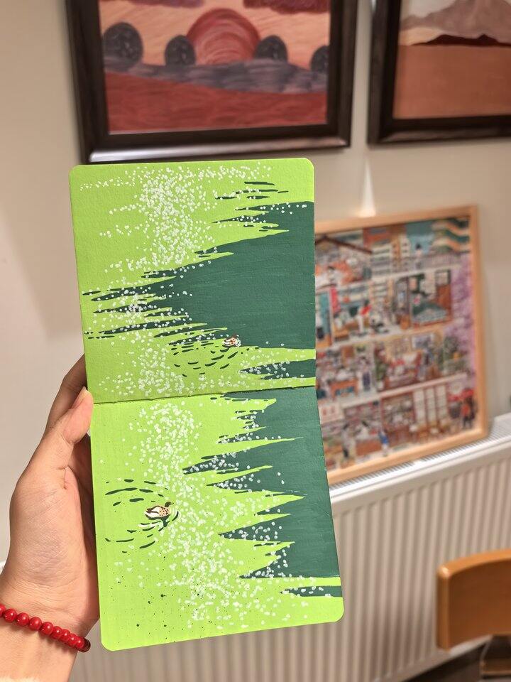 最近发现丙烯马克笔很有意思