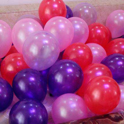 气球 汽球 珠光 氢气球 婚庆 装饰 生日 婚房布置 创意 结婚 用品